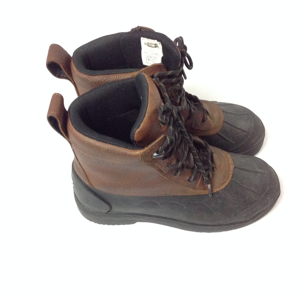 Iron Age Men's Lace Up Work Boots Steel Toe M - Picture 2 of 7
